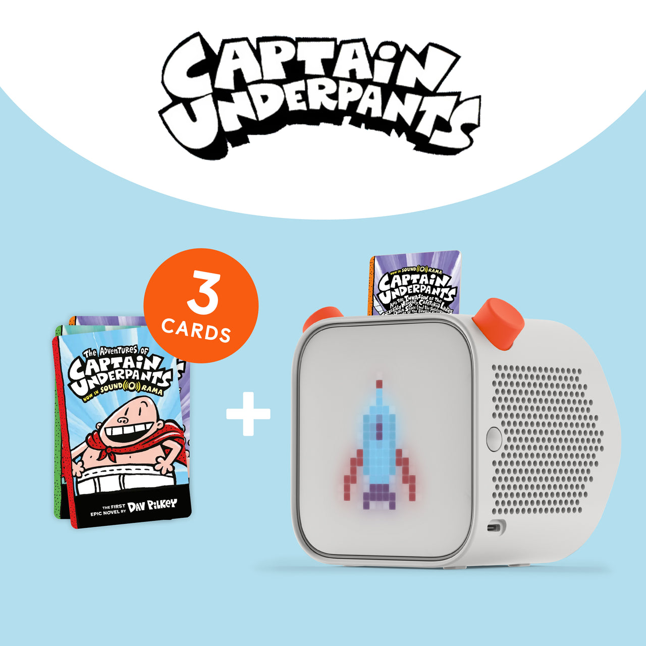 Yoto Player + Captain Underpants Bundle